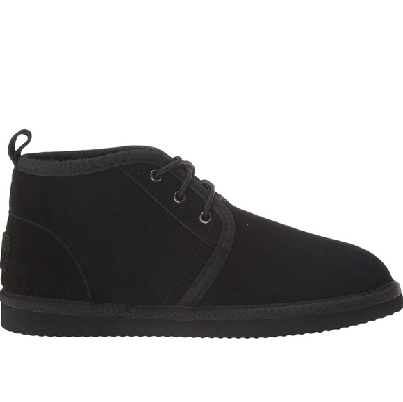 Lugz Men's Sequoia Slipper size 9 color black suede - Picture 2 of 9